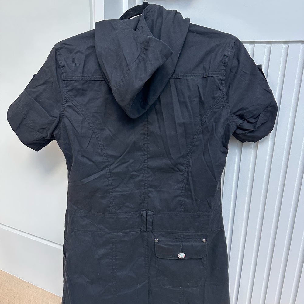 Women’s Lole Size 4 Black T-Trench Coat